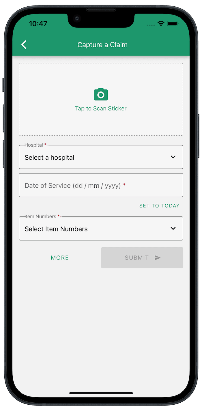 FreshClaim App