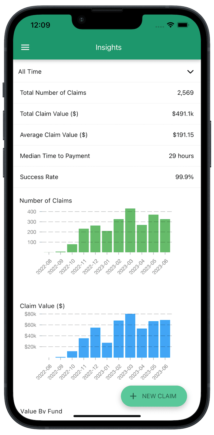 FreshClaim App